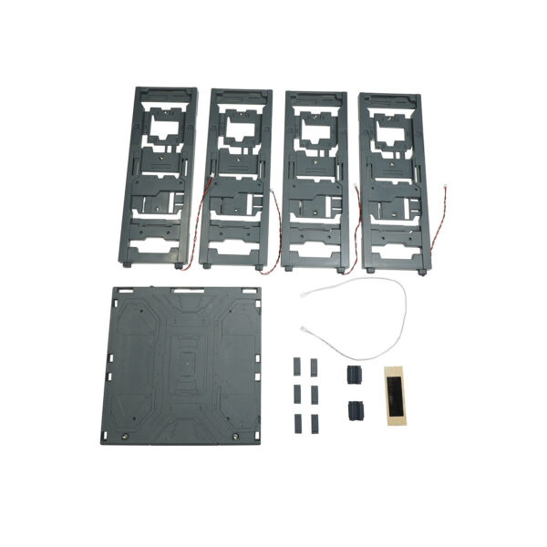 Base Display Hangar LED Wonder Way (Sin Pintar) – Soporte para Figuras y Modelos Mecha