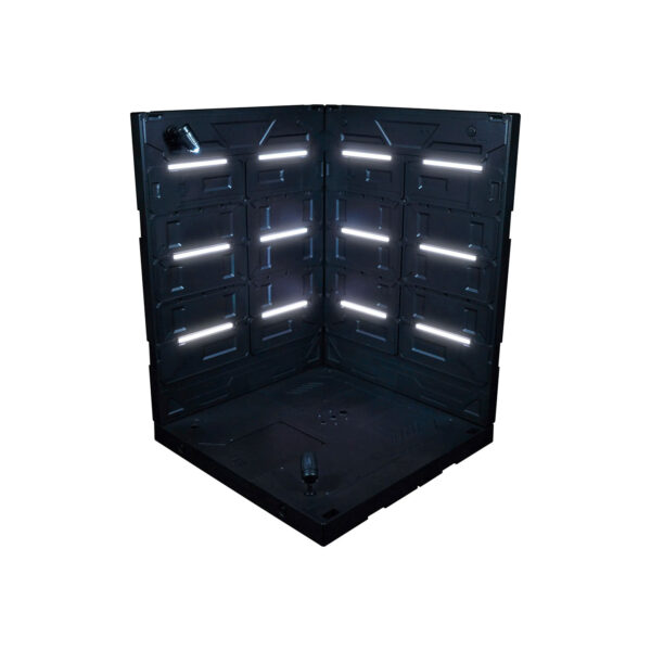 Display Hangar LED Wonder Way – Base Iluminada Multicolor para Figuras y Modelos