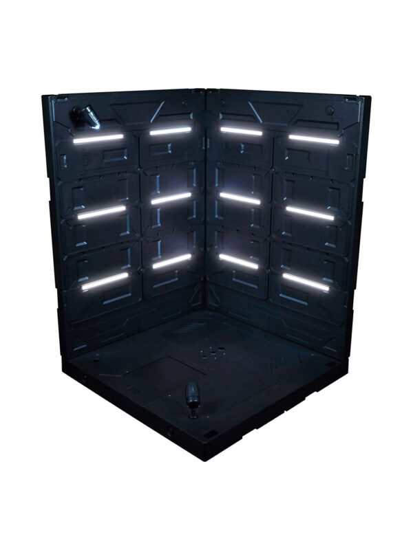 Display Hangar LED Wonder Way – Base Iluminada Multicolor para Figuras y Modelos