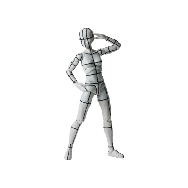 body-chan-sports-ed-wire-frame-gray-color-ver-4573102673084 Body-chan Sports Edition Wireframe Gray Color Ver. – S.H.Figuarts