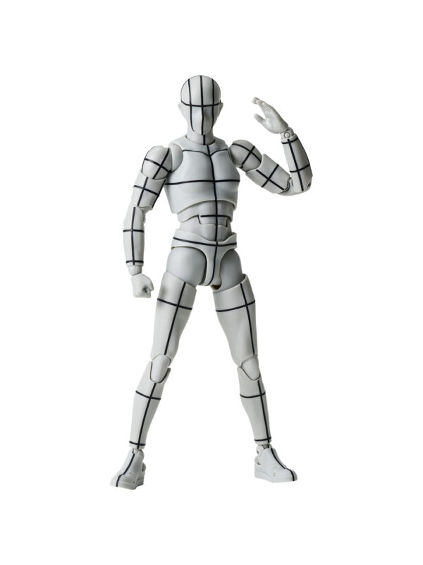 Body-kun Sports Edition Wireframe Gray Color Ver. – S.H.Figuarts