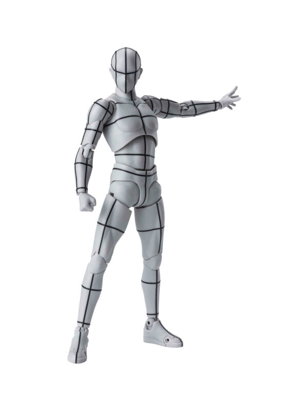 Body-kun Wireframe Gray Color Ver. – S.H.Figuarts